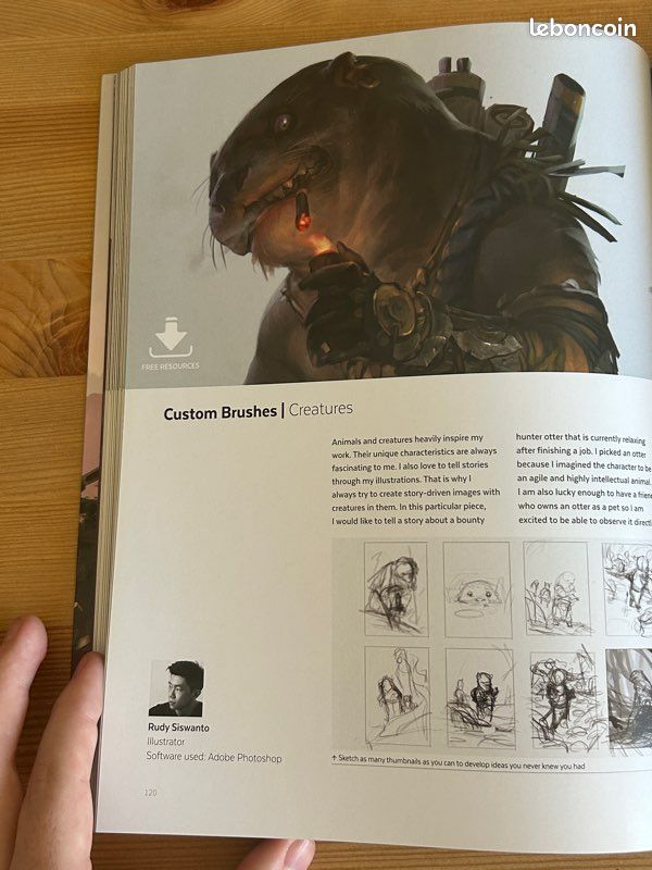 Artbook Pro – Digital Painting Techniques Vol. 8 – 3DTotal – Comme neuf (image 5)