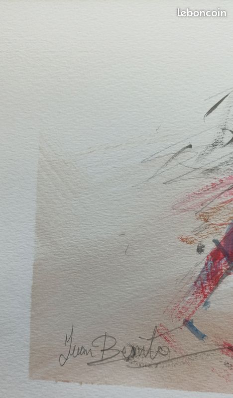 Peinture sur papier de Juan Benito (image 1)