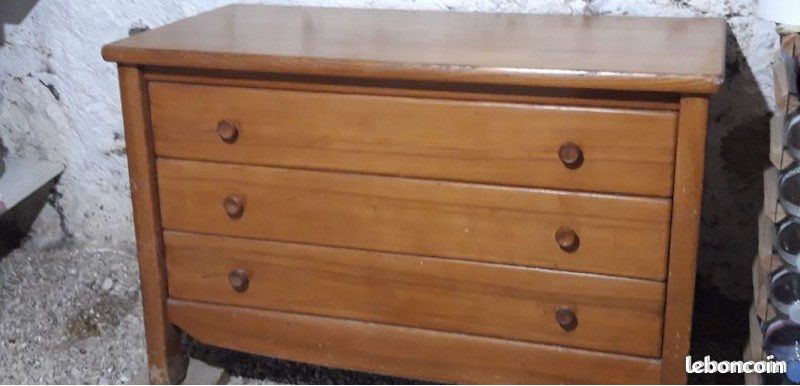 Commode orme blond (image 1)