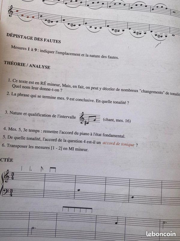 Livre du solfège sur la F. M. 440.4 (image 5)