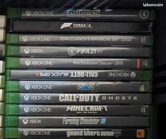 Lot / vente à l'unité - jeux Xbox One - de 4.90 à 24.90 (image 1)