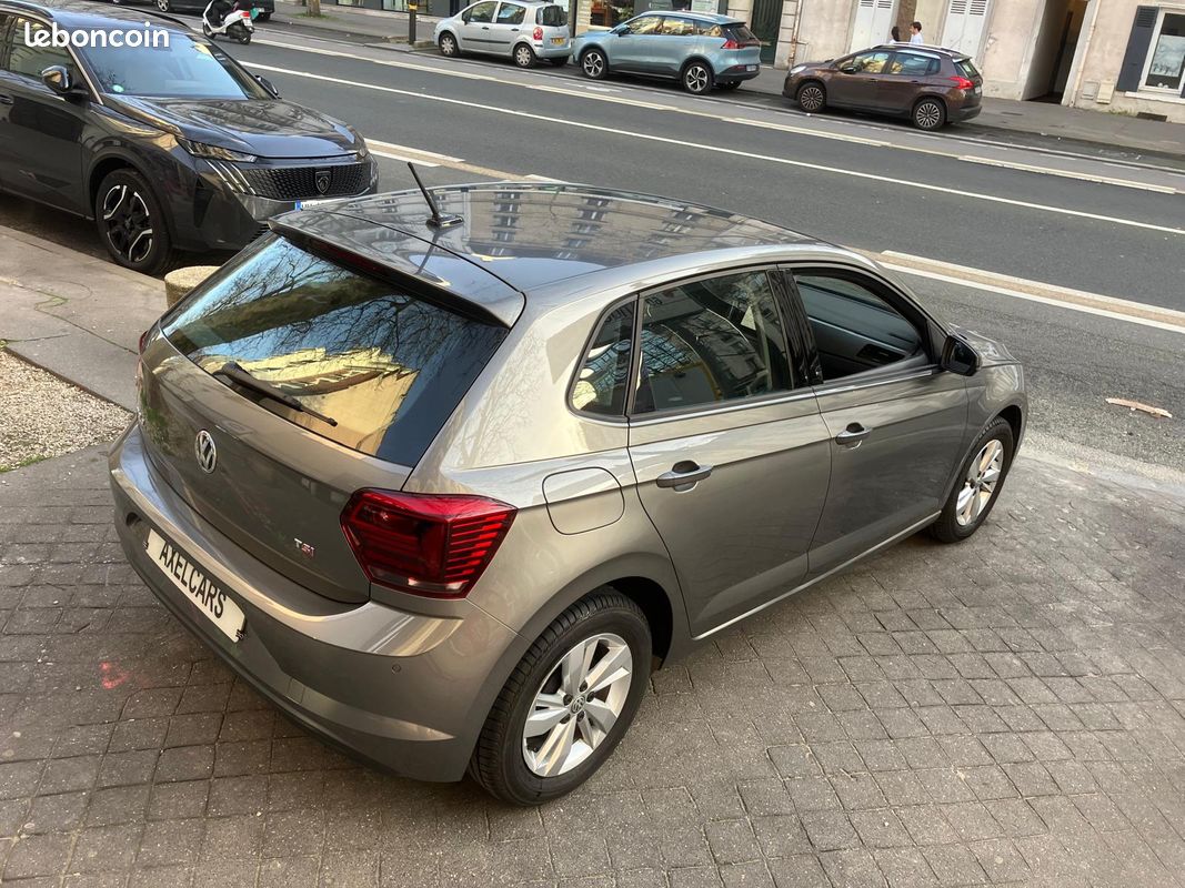 Volkswagen Polo 1.0 TSI 95 CHV Confortline Business DSG7, Première main, GPS, Clim Climatic, Régul limit de vitesse, Radar AV/AR de statio, feux et essuis glaces auto, Bluetooth, rétro électrique, usb (image 2)