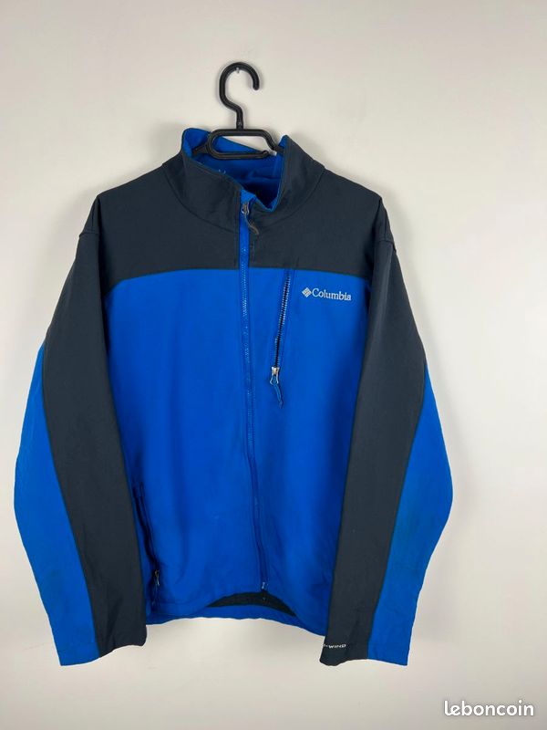 Veste Imperméable Columbia Ampli-Dry II Bleu