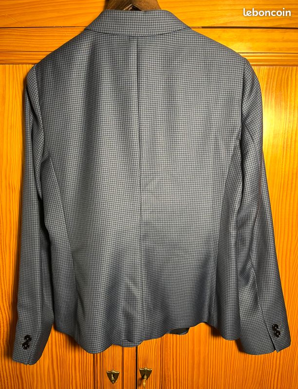 Veste Massimo Dutti Homme Taille XL – Bleu Marine – Style Sport (Très Bon État)