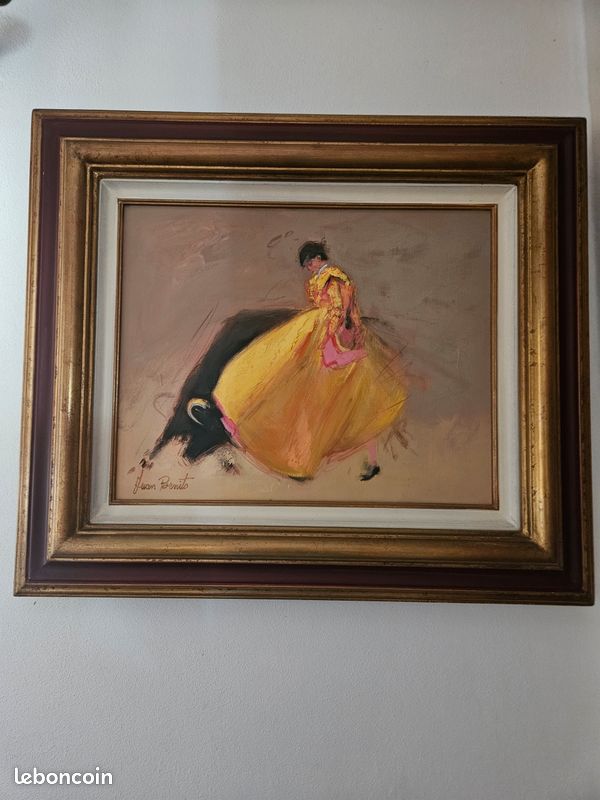 Huile sur toile Juan Benito (image 1)