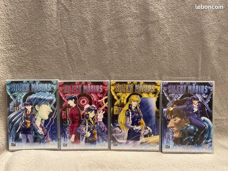 Manga Silence mobius 1–3-4-5 dvd neuf soublister (image 1)