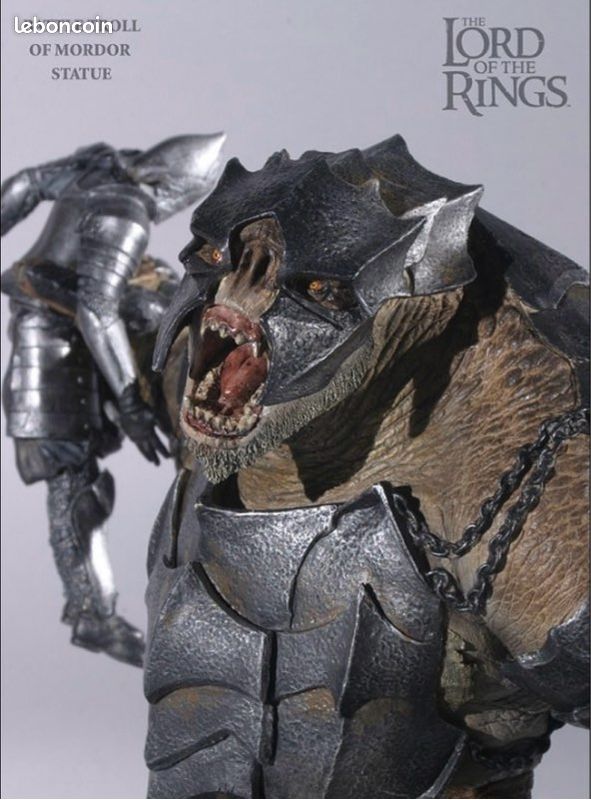 SIDESHOW WETA LORD of the rings Lurtz Uruk-Hai Captain EUR 100,00 - FR