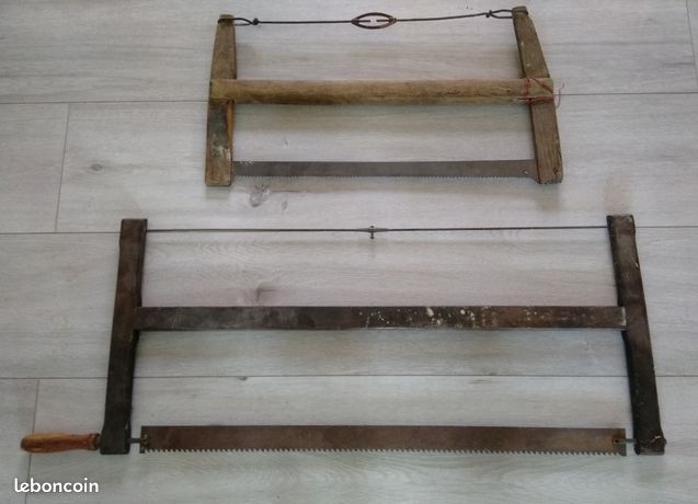 Scie à bûches ancienne jamais servi - Bricolage