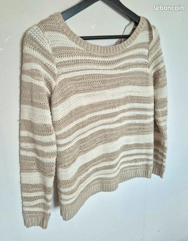 Pull Rose Camaïeu - Taille 36/S - Occasion Très Bon état
