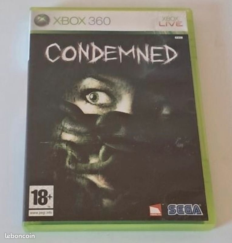 Microsoft Xbox 360 Lot Jeux Condemned 1 Et 2 Complet