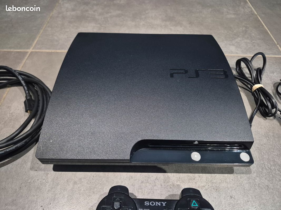 Console PS3 Slim 500 Go + 12 jeux (image 5)