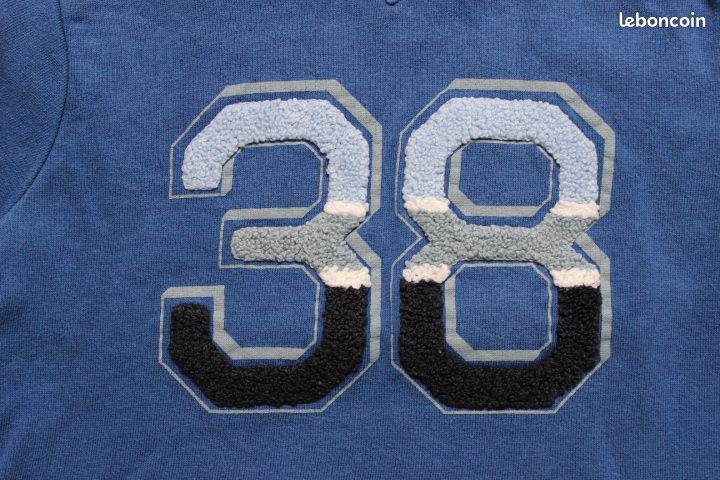 Sweat garçon bleu taille 3 ans Kiabi (image 2)