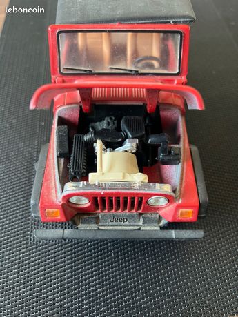 Modèle Réduit Solido Jeep Wrangler 1:19 - Sans Boîte, Occasion, échelle 1/19