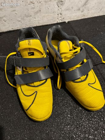 Chaussures d'haltérophilie Nike Romaleos 4 pointure 45,5 d'occasion