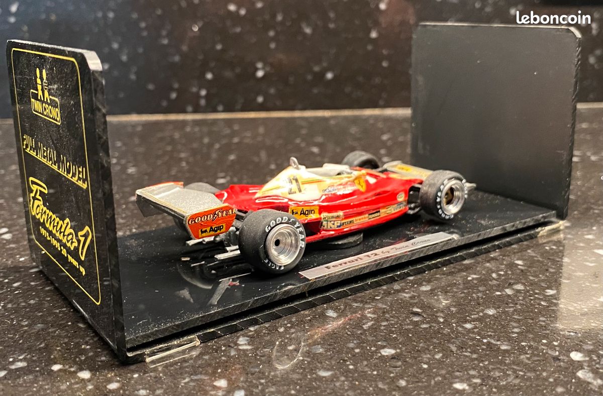Miniature Formule 1 au 1/43 en metal - Ferrari T2 -Twin Crono (image 2)