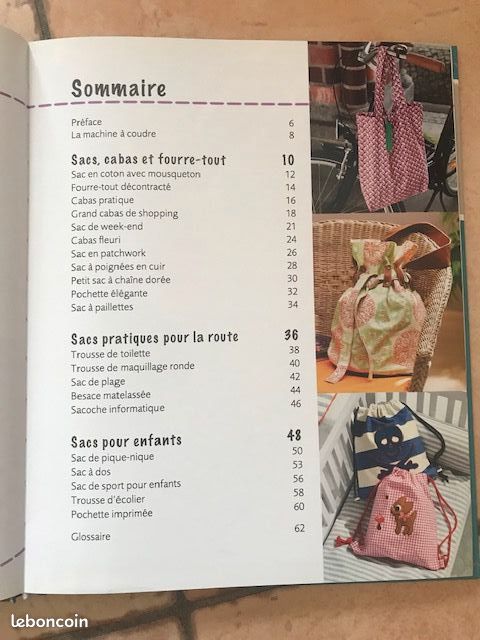 Livre de couture : spécial sacs (image 2)
