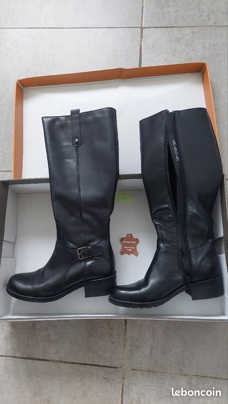 Bottes cuir (image 1)