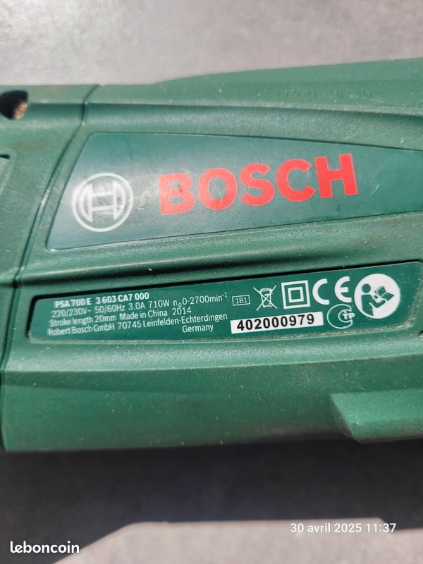 Scie sabre bosh (image 2)