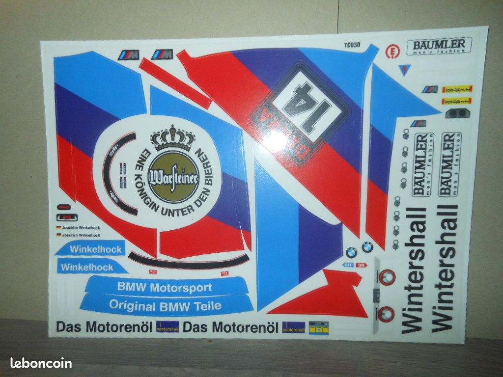 Rare carrosserie RC BMW M3 E36 Série 3 éch 1/10 modélisme (image 15)