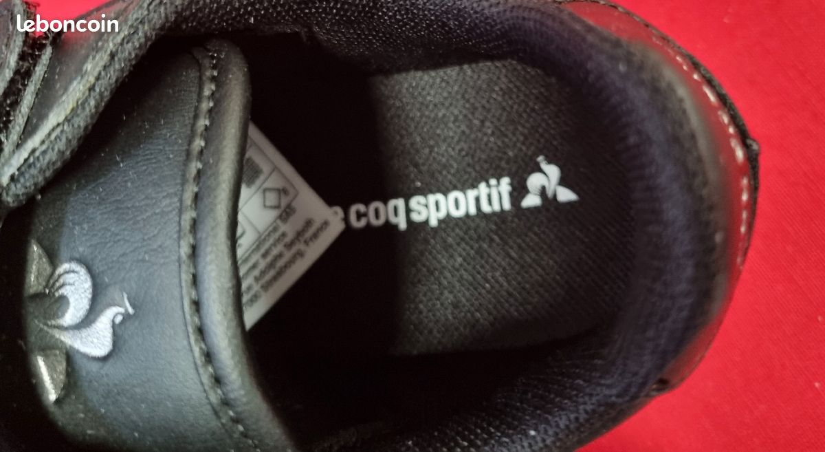 Basket enfant à scratch de la marque le Coq Sportif (image 3)