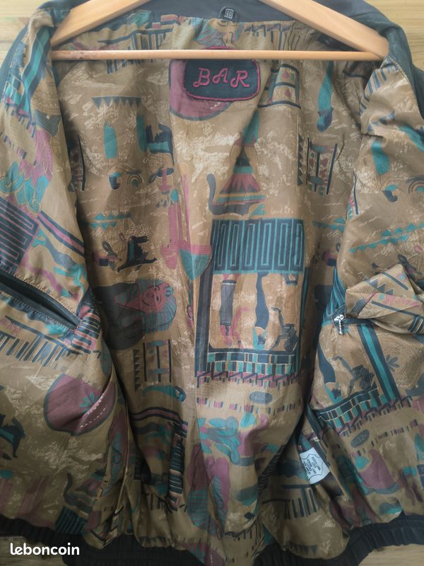 Blouson cuir ancien (image 2)