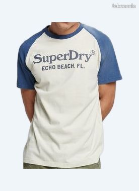 T-shirt classique Vintage Superdry (image 1)