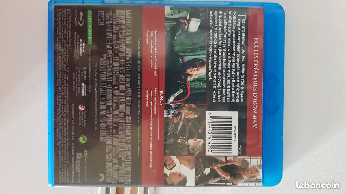 DVD blu ray Thor (image 2)