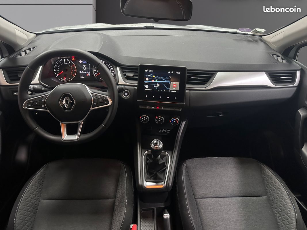 RENAULT CAPTUR 1.0 Eco-G 100ch EVOLUTION Car Play Caméra de Recul Key Less Garantie 12 mois (image 2)