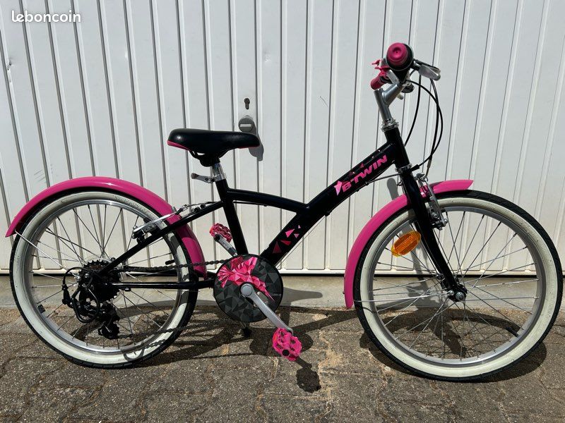 Vélo vtt 20’ décathlon Btwin enfants 7 à 9 ans en très bon état (image 1)