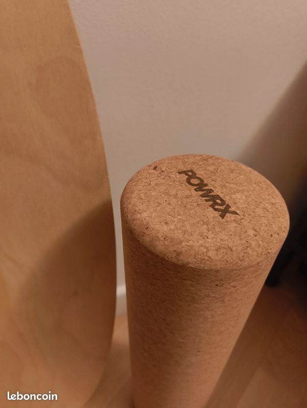 POWRX Wooden Balance Board - Surf Balance Board (image 4)