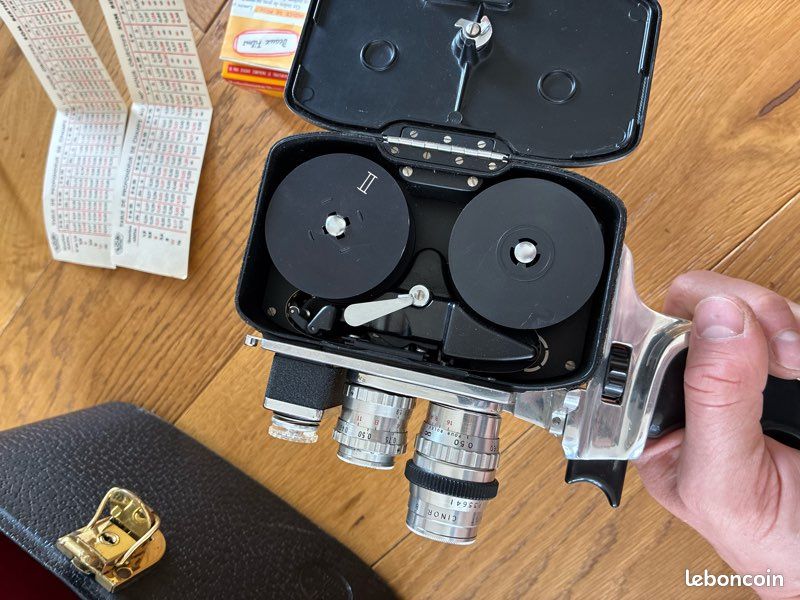 Caméra Paillard Bolex B8L complète avec accessoires et garantie d’origine (image 3)