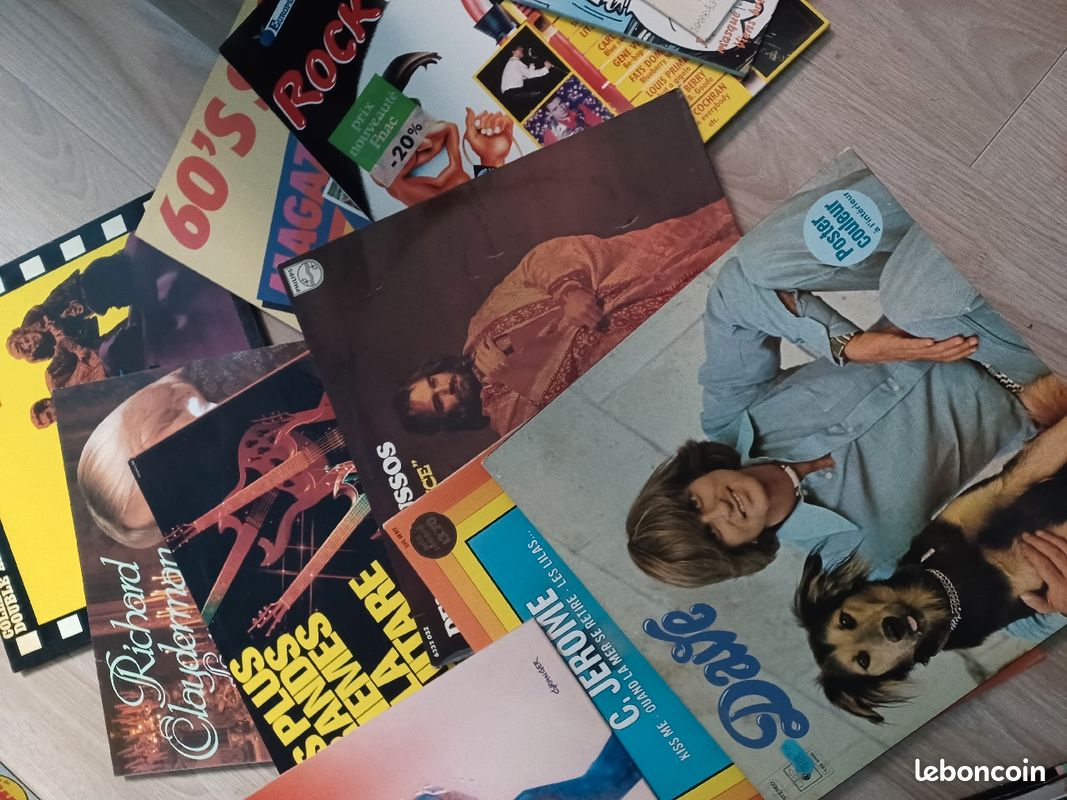 Anciens disques vinyles (image 1)