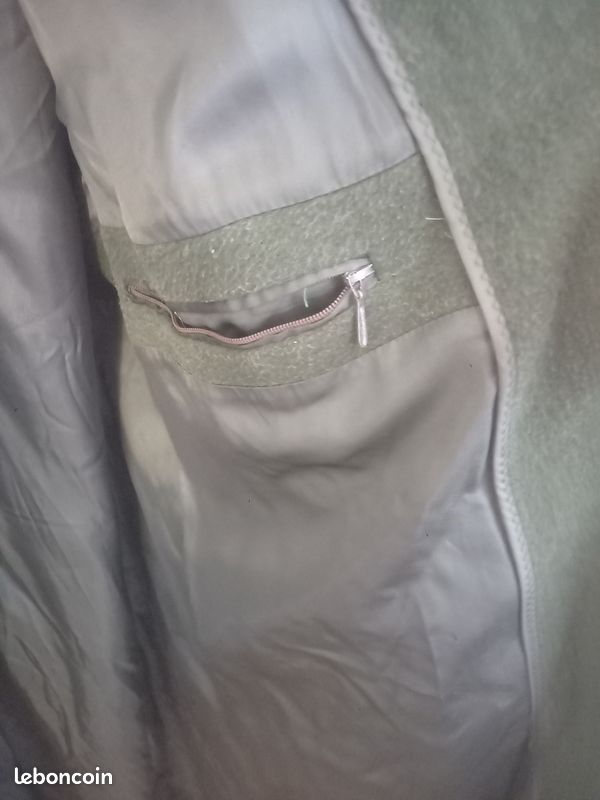Manteau homme Tirol Loden vert foncé vintage – Taille 50 (image 7)