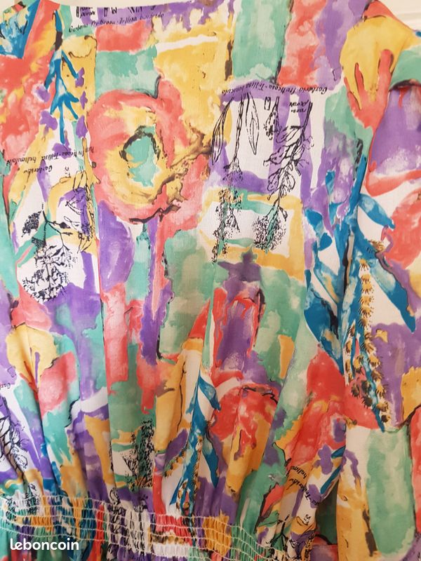 Robe imprimée chic T44 (image 10)