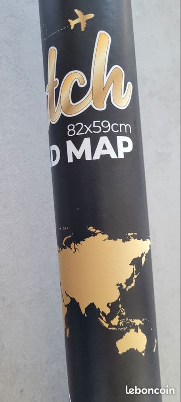 Carte du monde à gratter (image 2)