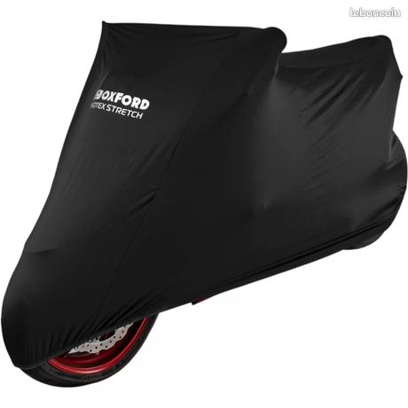 Motoforti Housse Protection Pneu Voiture 13-15 Pouces – Lot 4, Oxford 210D, Noir/Argent, Anti-UV