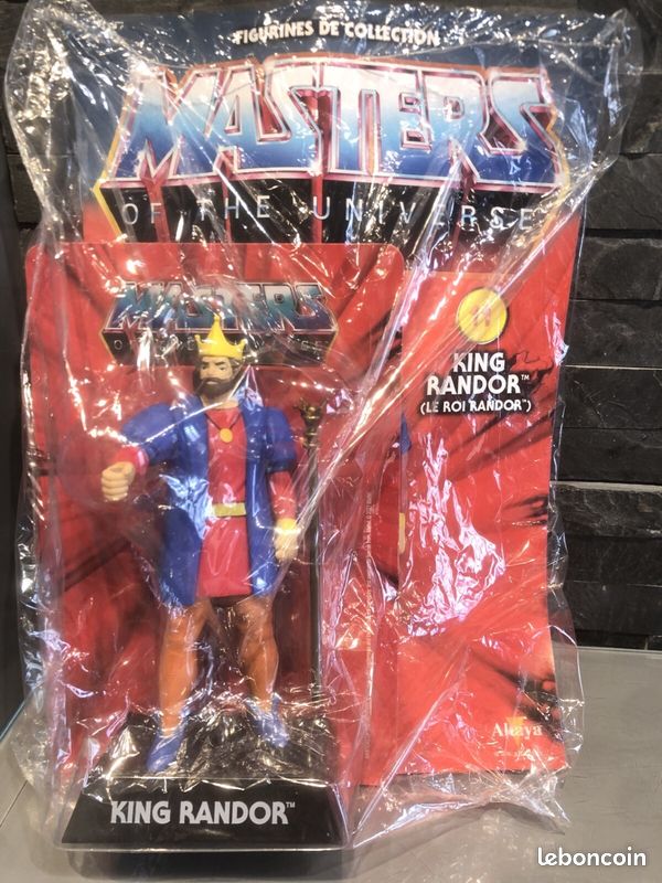 FIGURINE COLLECTION MAÎTRE de l'univers King Randor Altaya Masters of