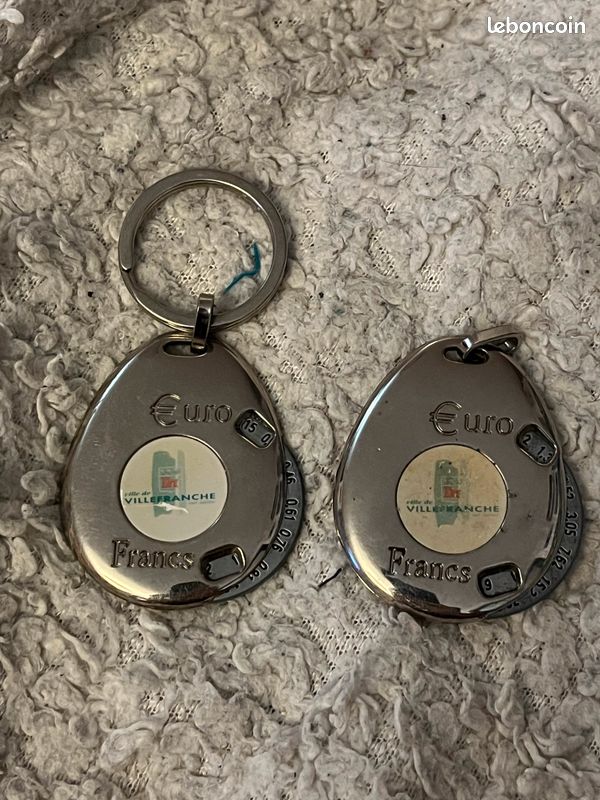 Porte-clés collector conversion euro - francs (image 4)