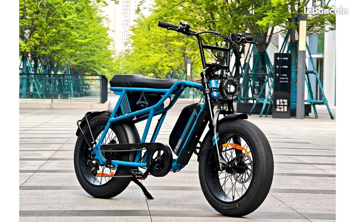 Promo A-Spadz Cavet Air Vélo Électrique Neuf Fat Bike 250W – Autonomie 100 km – Tout-Terrain (image 1)