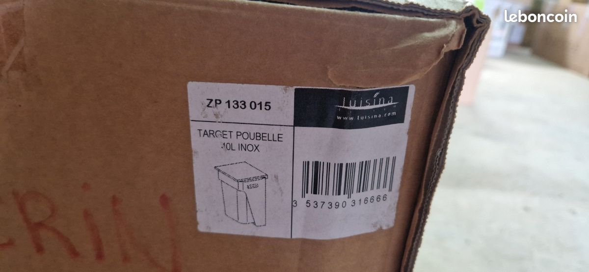 Poubelle monobac 40 litres Cuisine ZP133015 (image 4)