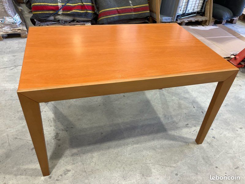 Table Bois extensible plus quatre chaises (image 14)