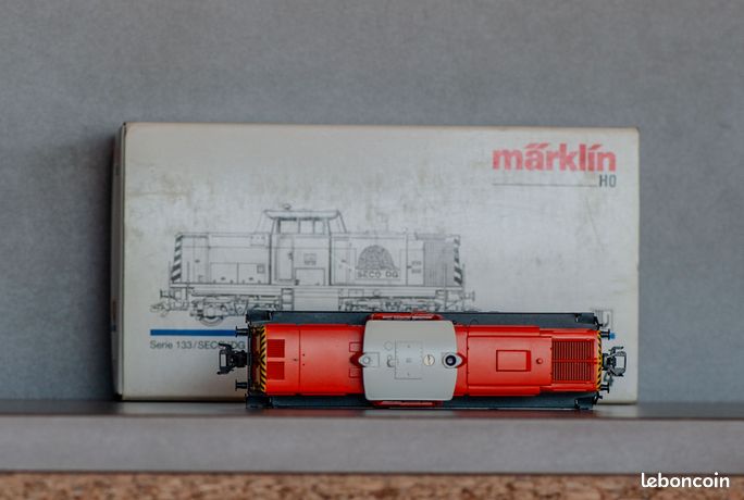Locomotive Diesel Märklin H0 3474 – Série 133 SECO DG Delta – Occasion