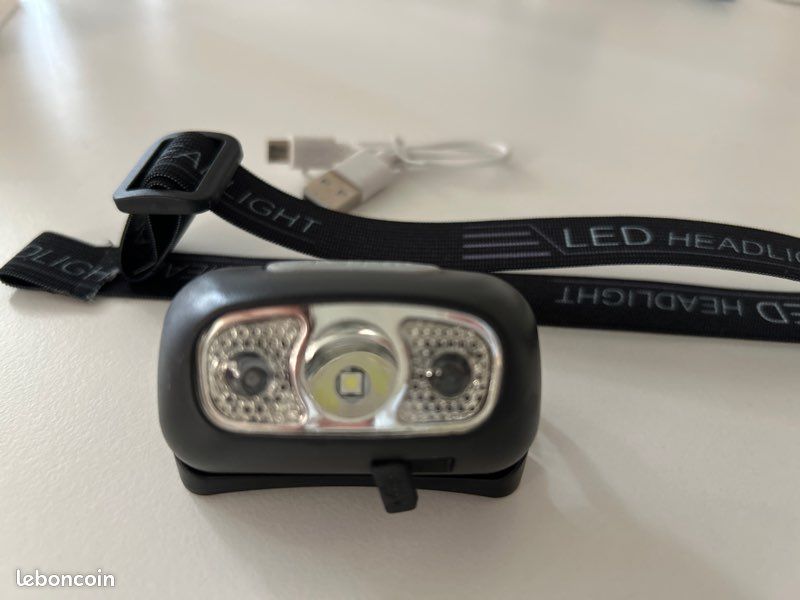 Lampe Frontale LED Rechargeable Puissante,Torches Frontales LED 1500lux avec Capteur de