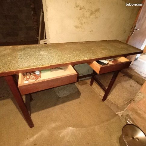 Etabli table d'horloger vintage (image 1)