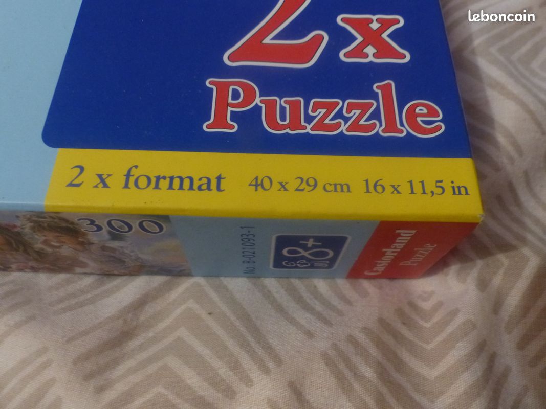 Puzzle CASTORLAND --2 puzzles d'anges 300 et 165 pièces ---NEUF (image 3)