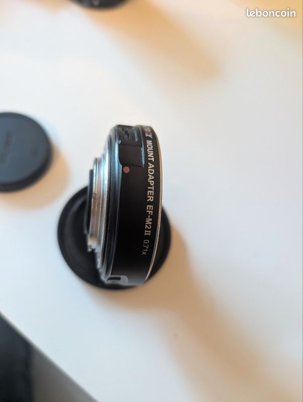 Bague Adaptatrice Viltrox EF-EOS M2 – Speedbooster 0,71x – Pour Objectifs Canon EF