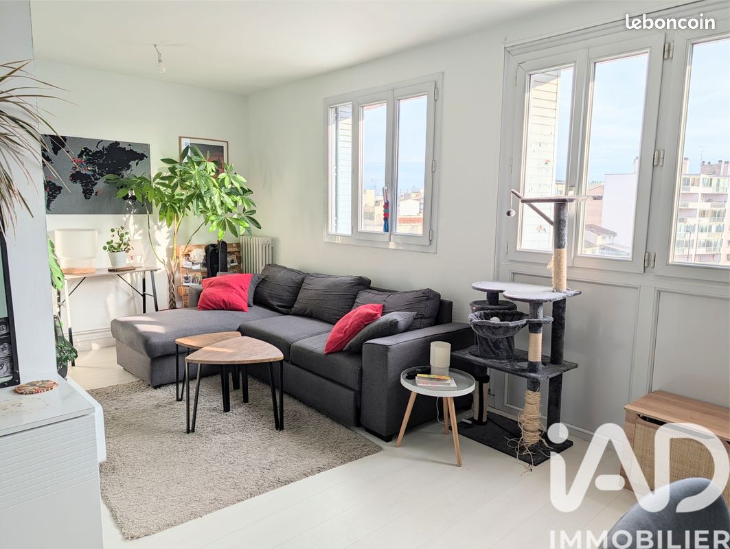 Appartement 3 pièces 59 m²