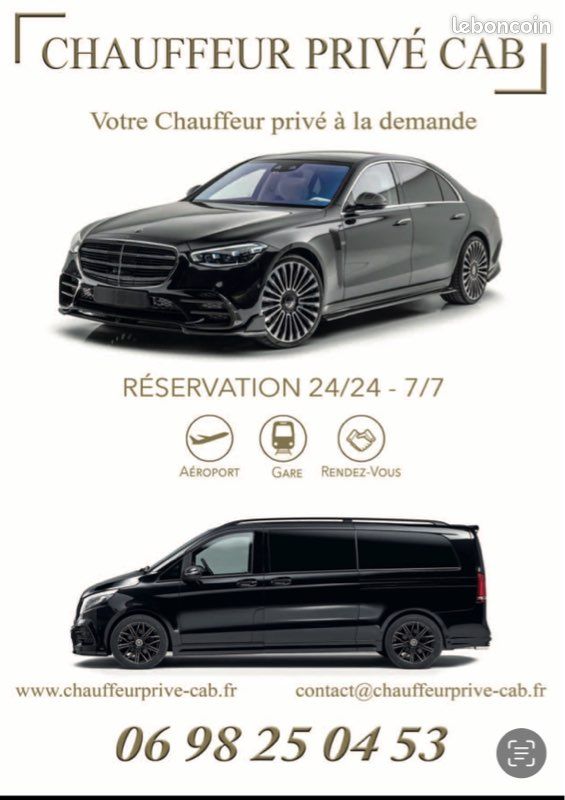 VTC Pacy-sur-Eure 24/7 – Chauffeur privé CDG Orly Paris Vernon Giverny Deauville (image 1)