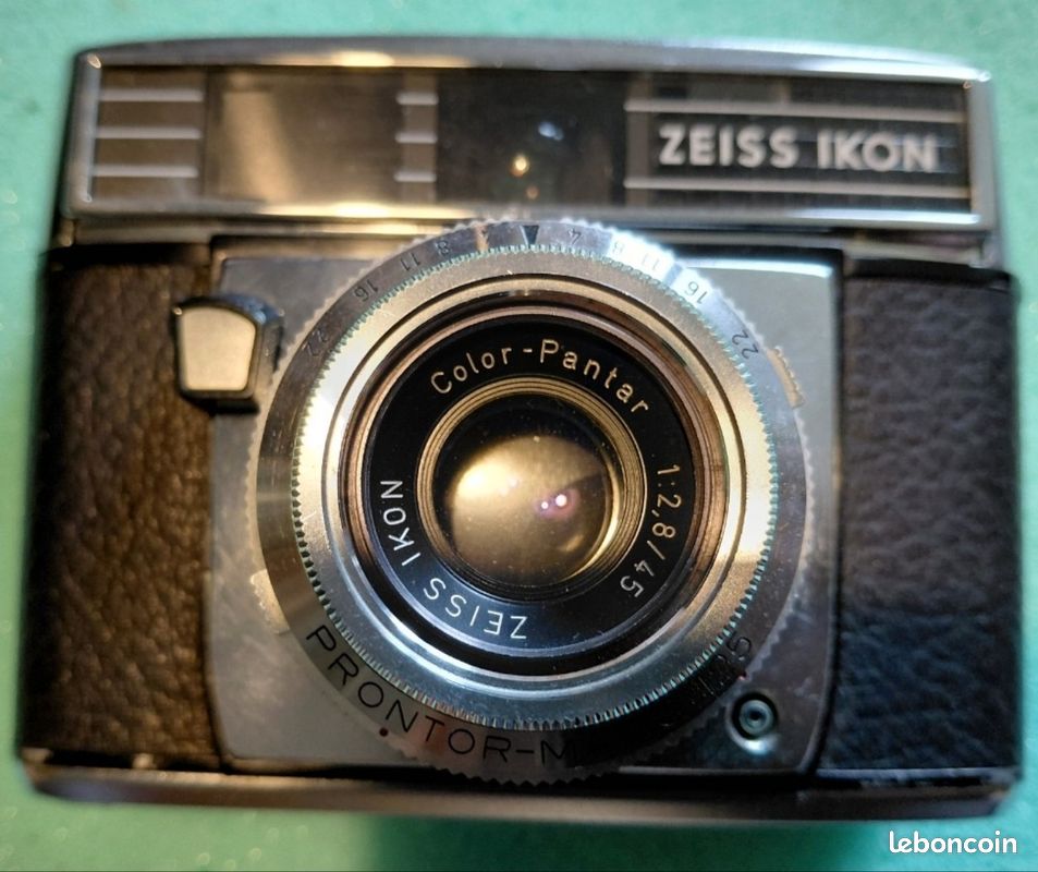 Appareil Photo Zeiss Ikon Matic Complet Avec Sacoche – Argentique Vintage état Correct