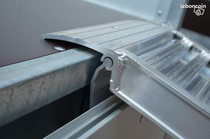 Rampes De Chargement Courbées En Aluminium MAXTER - 2m, Charge 400kg - Lot De 2